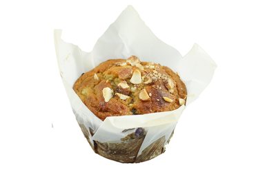 Blueberry, Apple & Almond Flourless Muffin