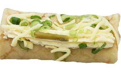 Chicken and Asparagus Crepe