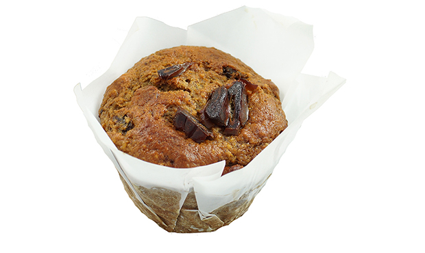 Hazelnut, Date and Honey Flourless Muffin