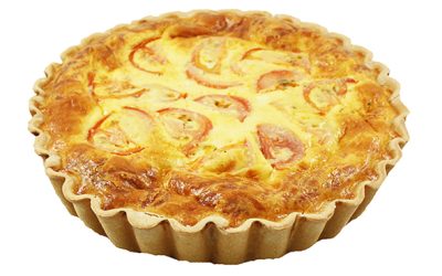 Ham and Tomato Quiche