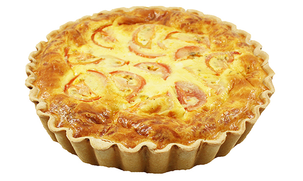 Ham and Tomato Quiche