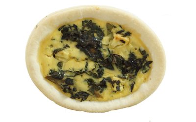 Spinach and Feta Individual Quiche