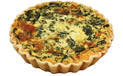 Spinach and Feta Quiche