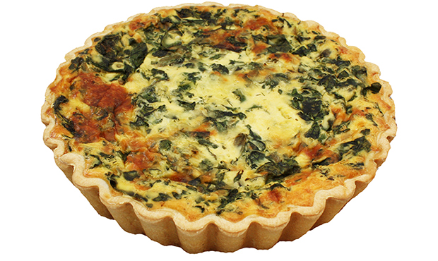 Spinach and Feta Quiche